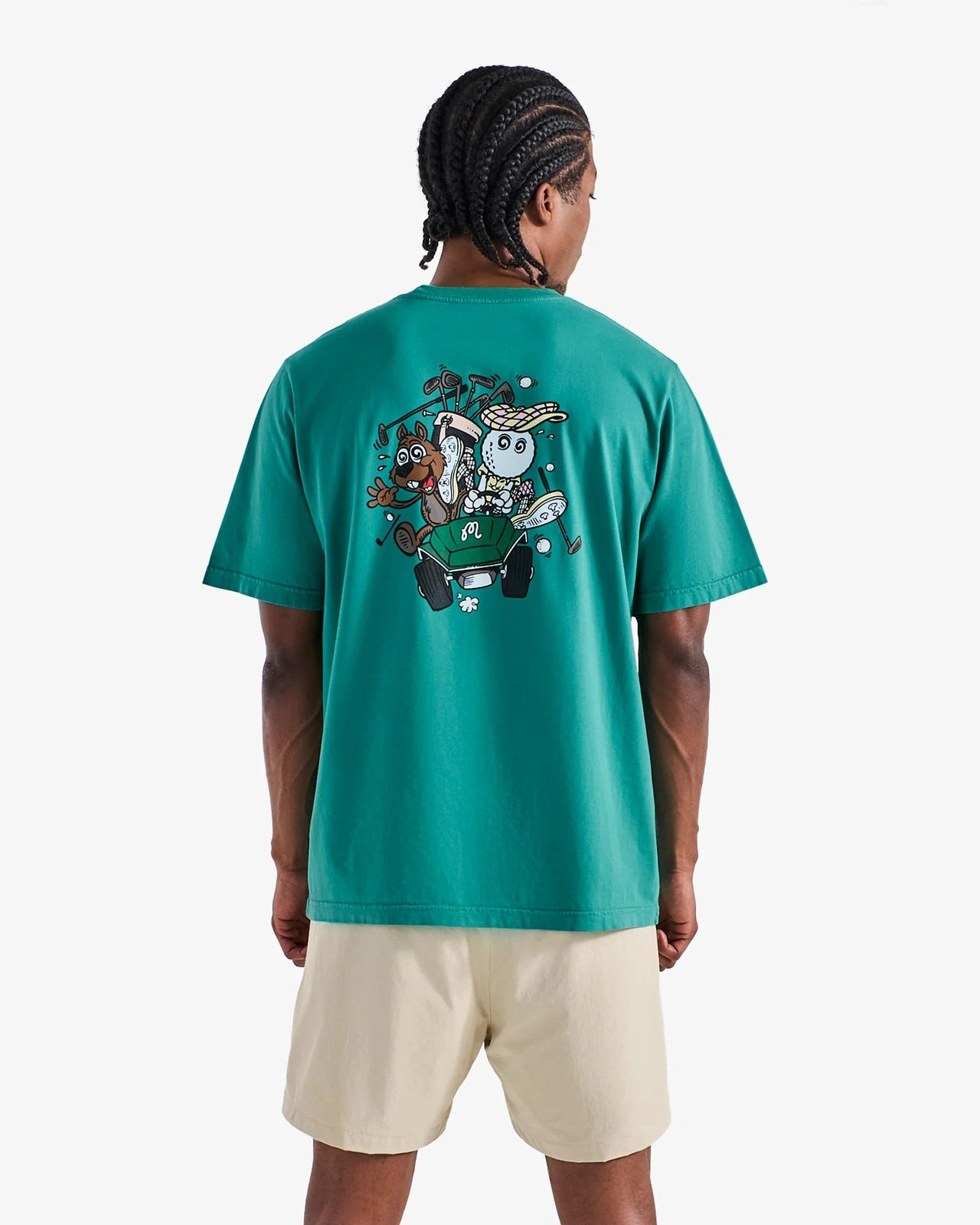 Malbon Golf Men Two Man Scramble T-shirt