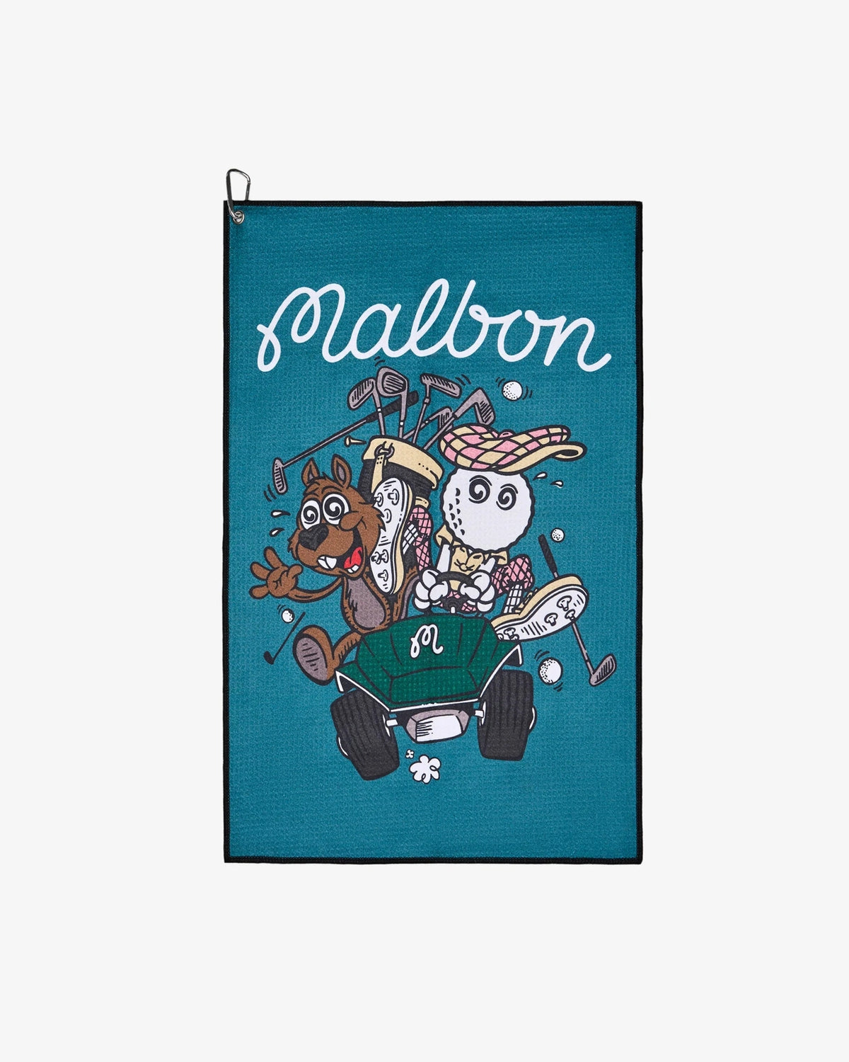Malbon Golf Two Man Scramble Golf Towel