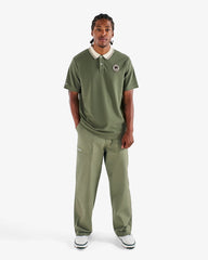 Malbon Golf Men's Fairway Oakwood Polo