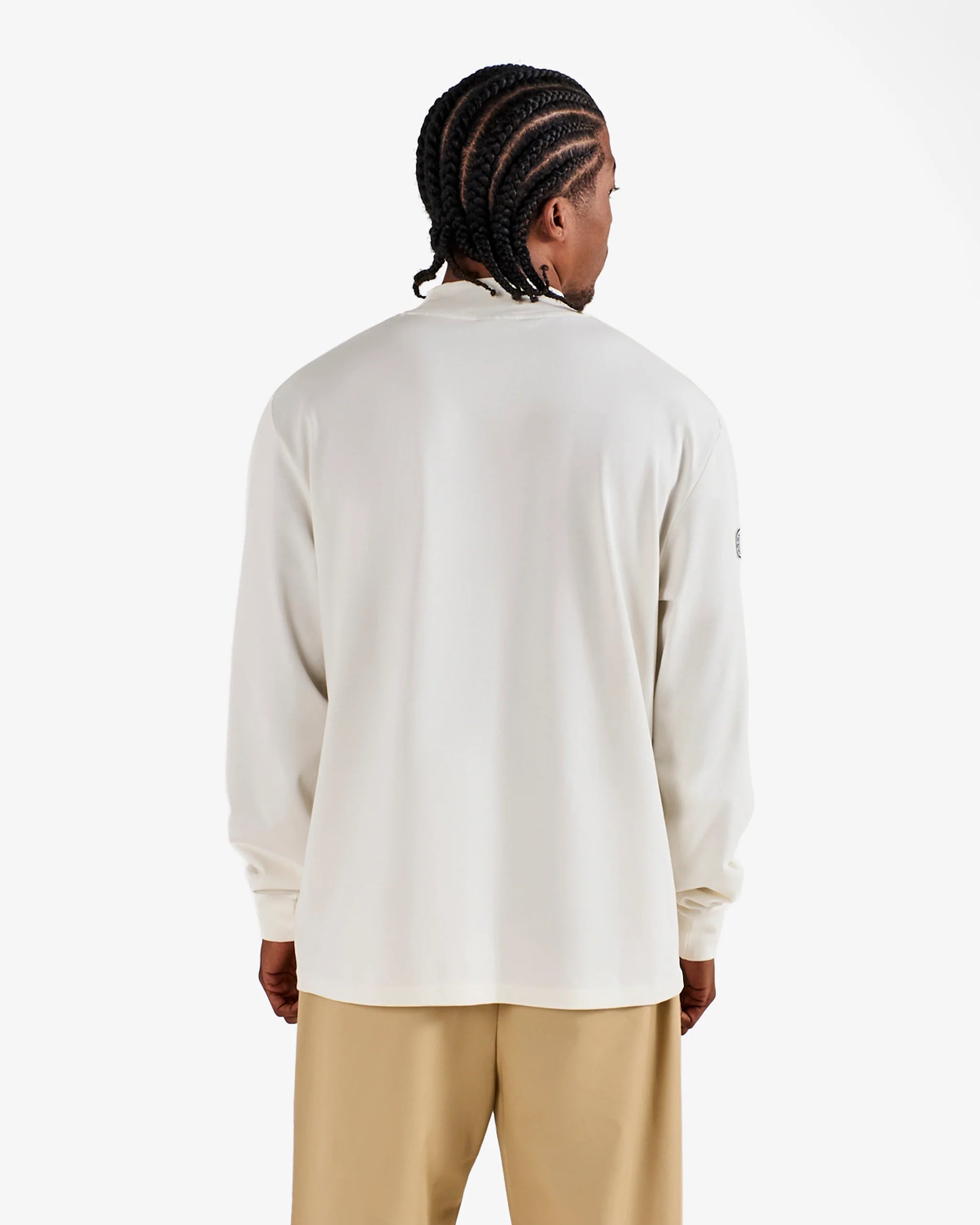 MALBON GOLF Men's Upland Mockneck