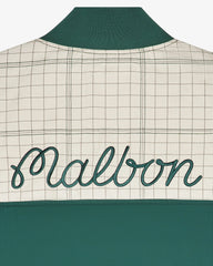 Malbon Golf Men Spruce Quarter Zip