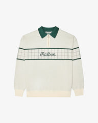 Malbon Golf Men Bennett Plaid Sweater