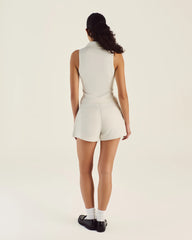 Malbon Golf Women Georgia Pleated Shorts