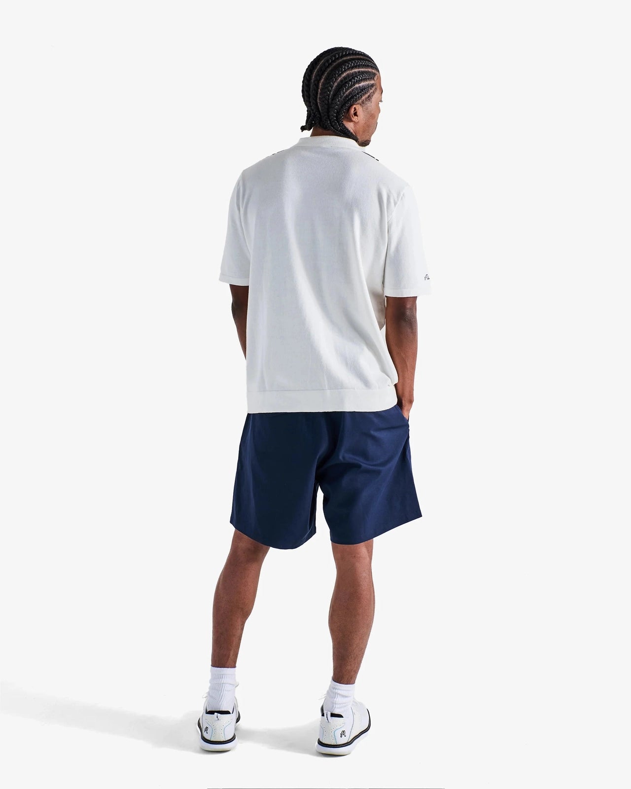 Malbon Golf Men Jude Knit Polo