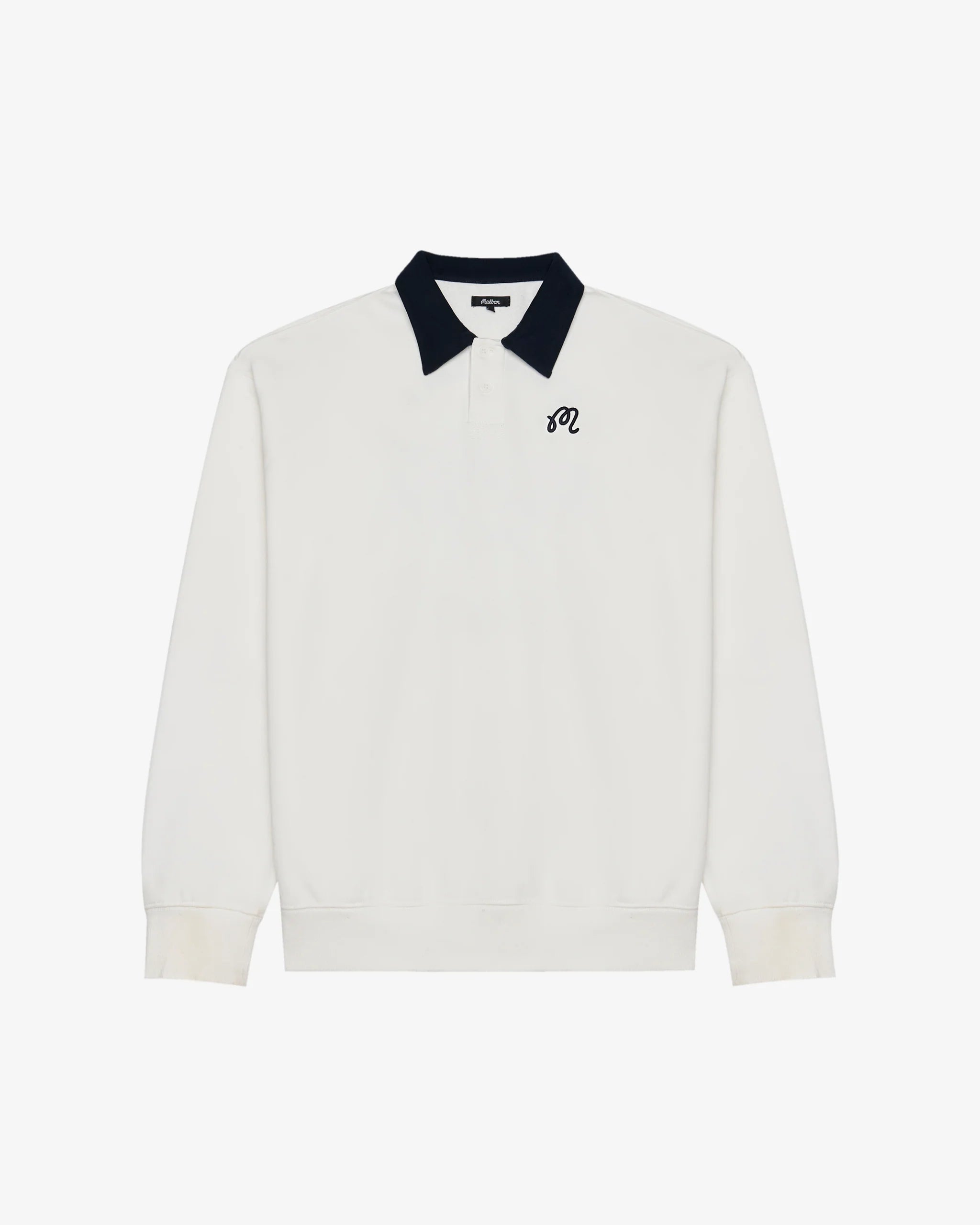 Malbon Golf Men Artigianale Collared Crewneck