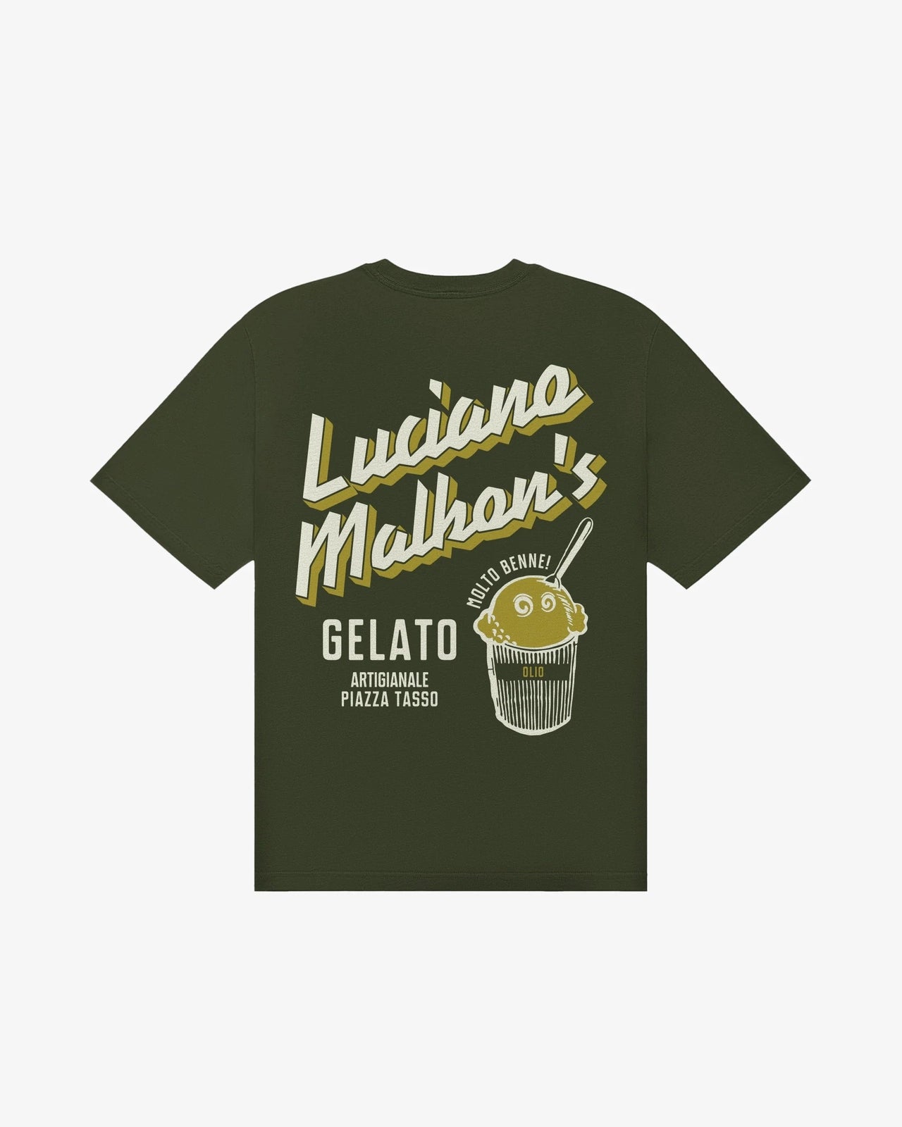 Malbon Golf Men Gelato Stand Pocket Tee