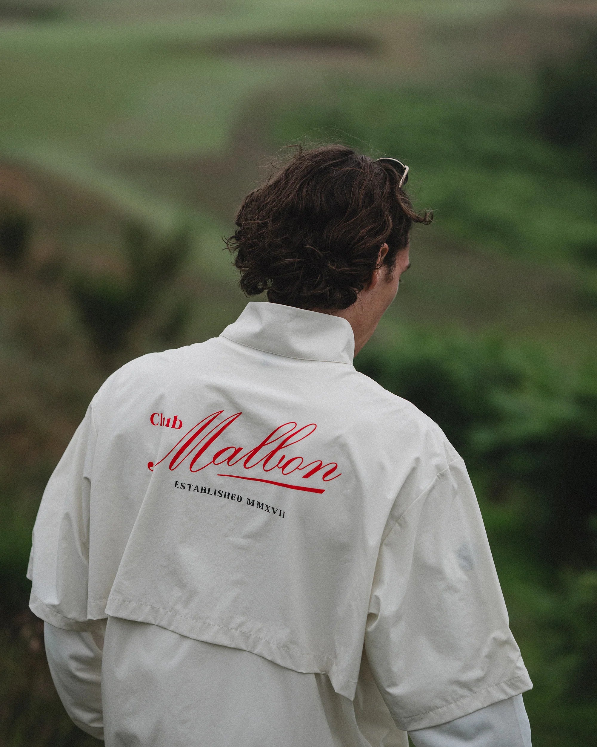 Malbon Golf Men Members Windshirt