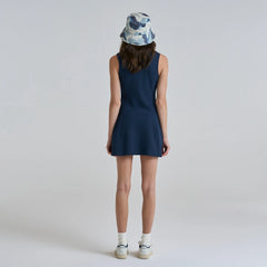 ■Malbon Golf■ [WOMENS COLLECTION] Elizabeth Dress Malbon Golf Elizabeth Dress Black | TRENDYGOLF USA