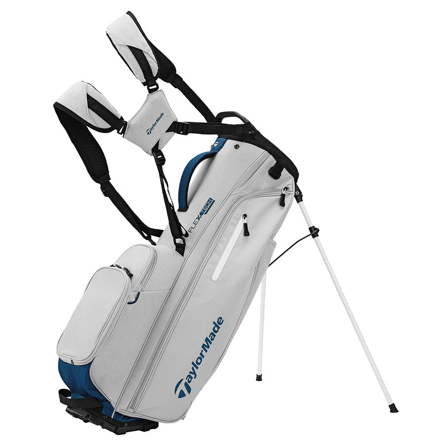 TAYLORMADE 2024 FLEXTECH STAND GOLF BAG Silver Navy