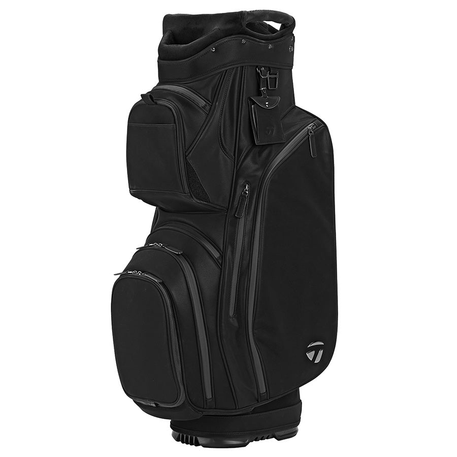 TAYLORMADE 2024 SIGNATURE CART GOLF BAG (Sage/Navy/Black/Ivory) Black