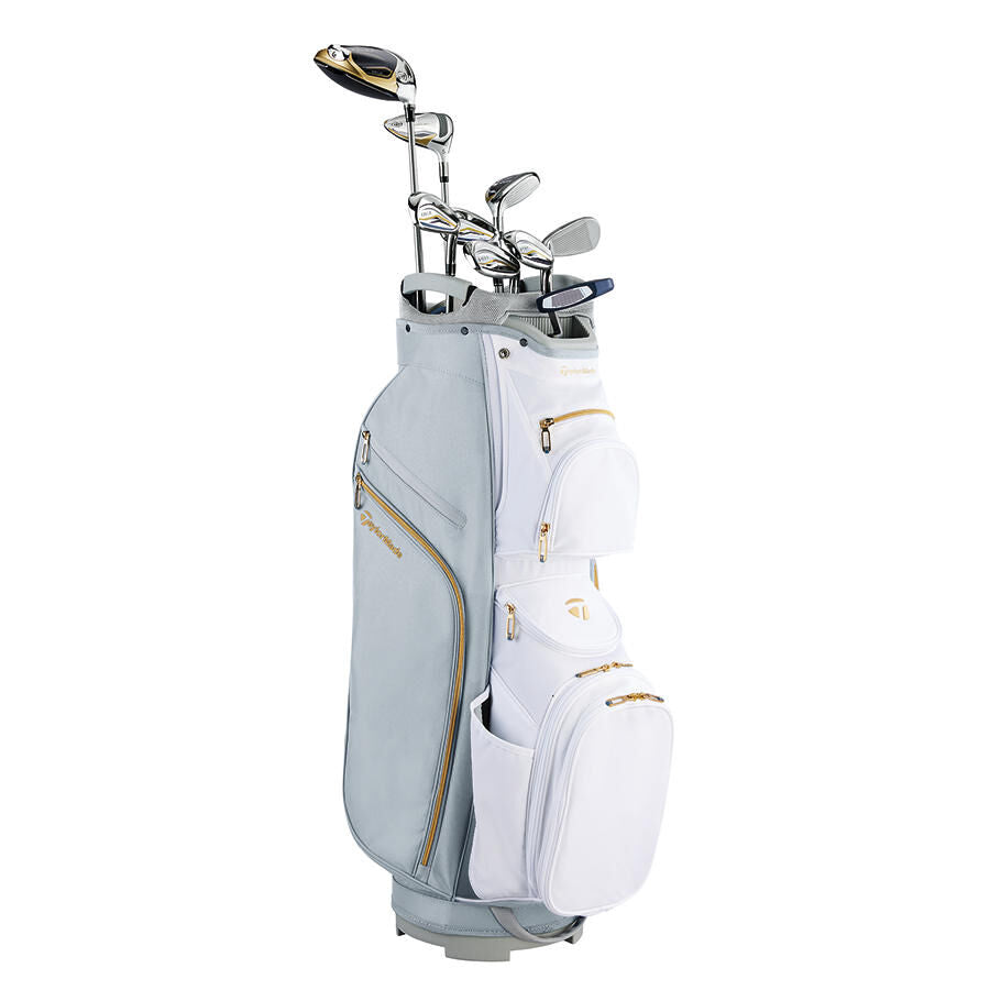 TaylorMade Ladies' Kalea Gold Full Complete Package Set 10pc