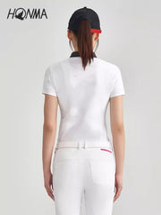 HONMA 23SS WOMEN X SERIES COLLAR SHORT SLEEVES POLO