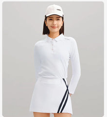 HONMA WOMEN H-DRIVE SERIES LONG SLEEVE POLO