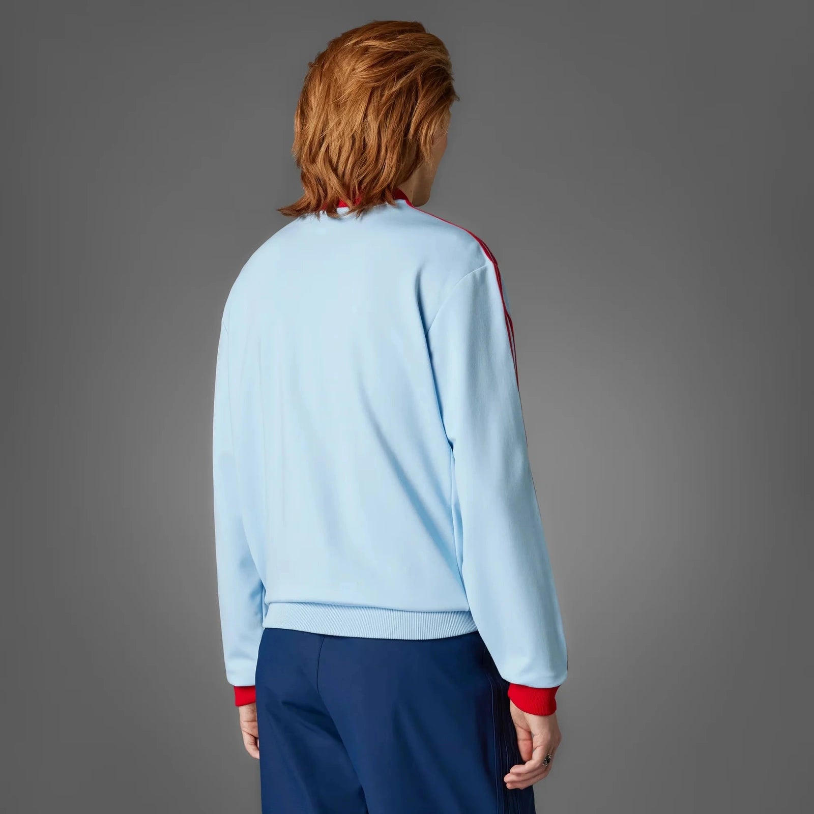 Adidas Originals Men Originals 3-Stripes 1/4 Zip Sweatshirt