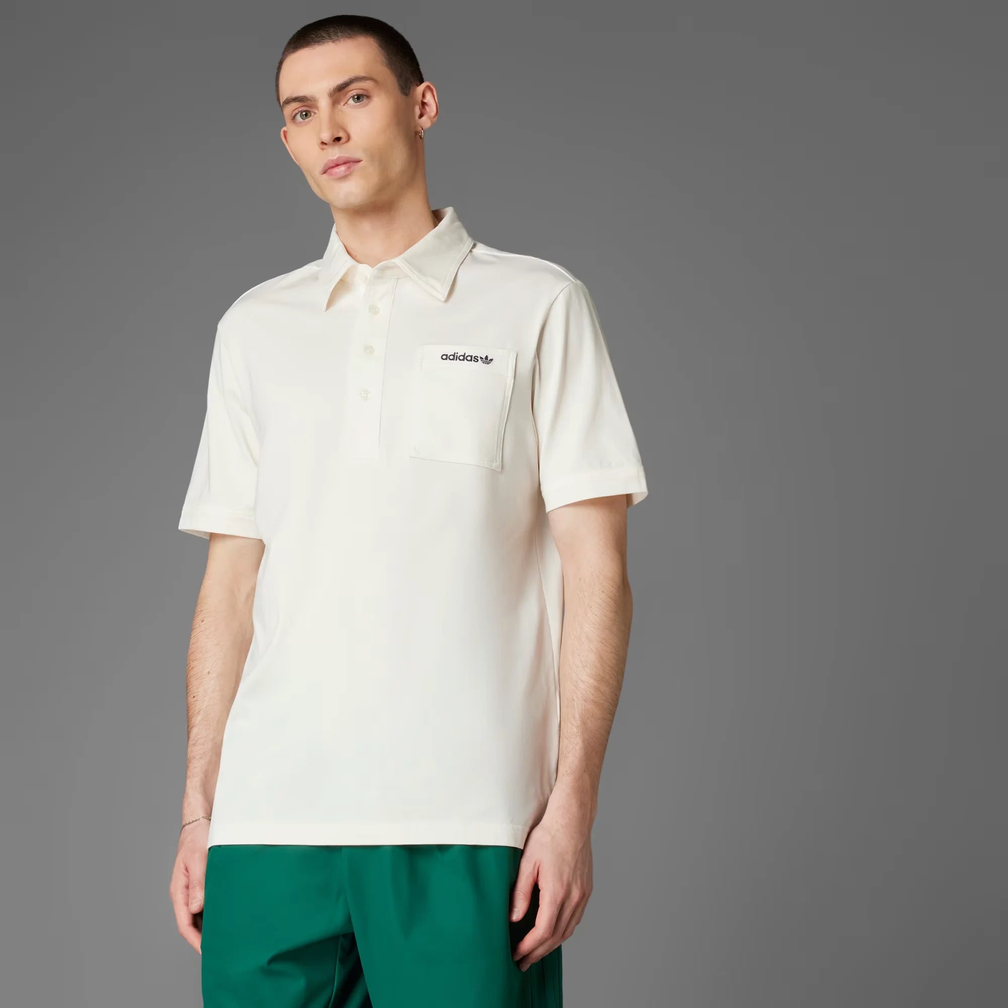 Adidas Originals Men Archive Pocket Polo Shirt