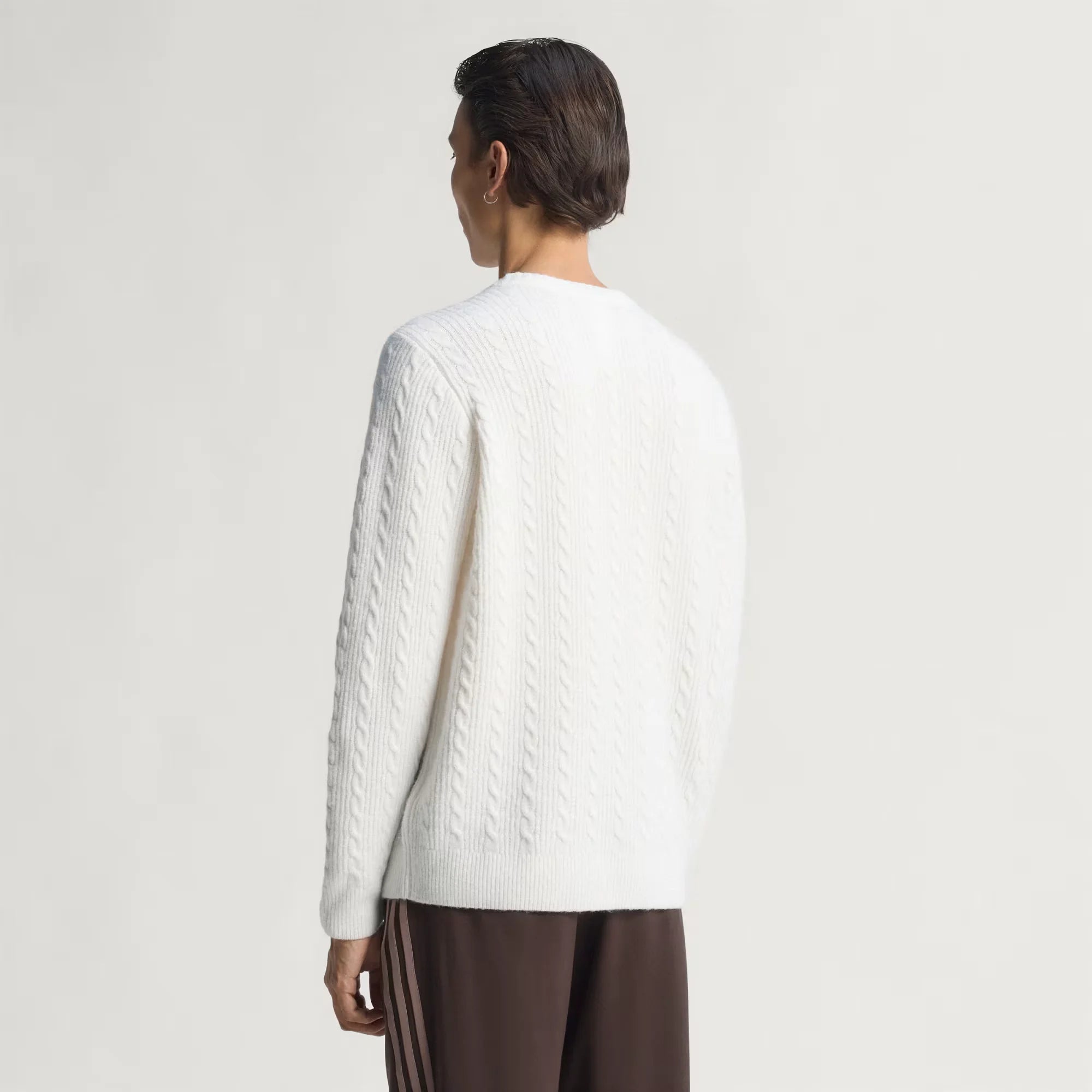 Adidas Originals Men Cableknit Sweatshirt