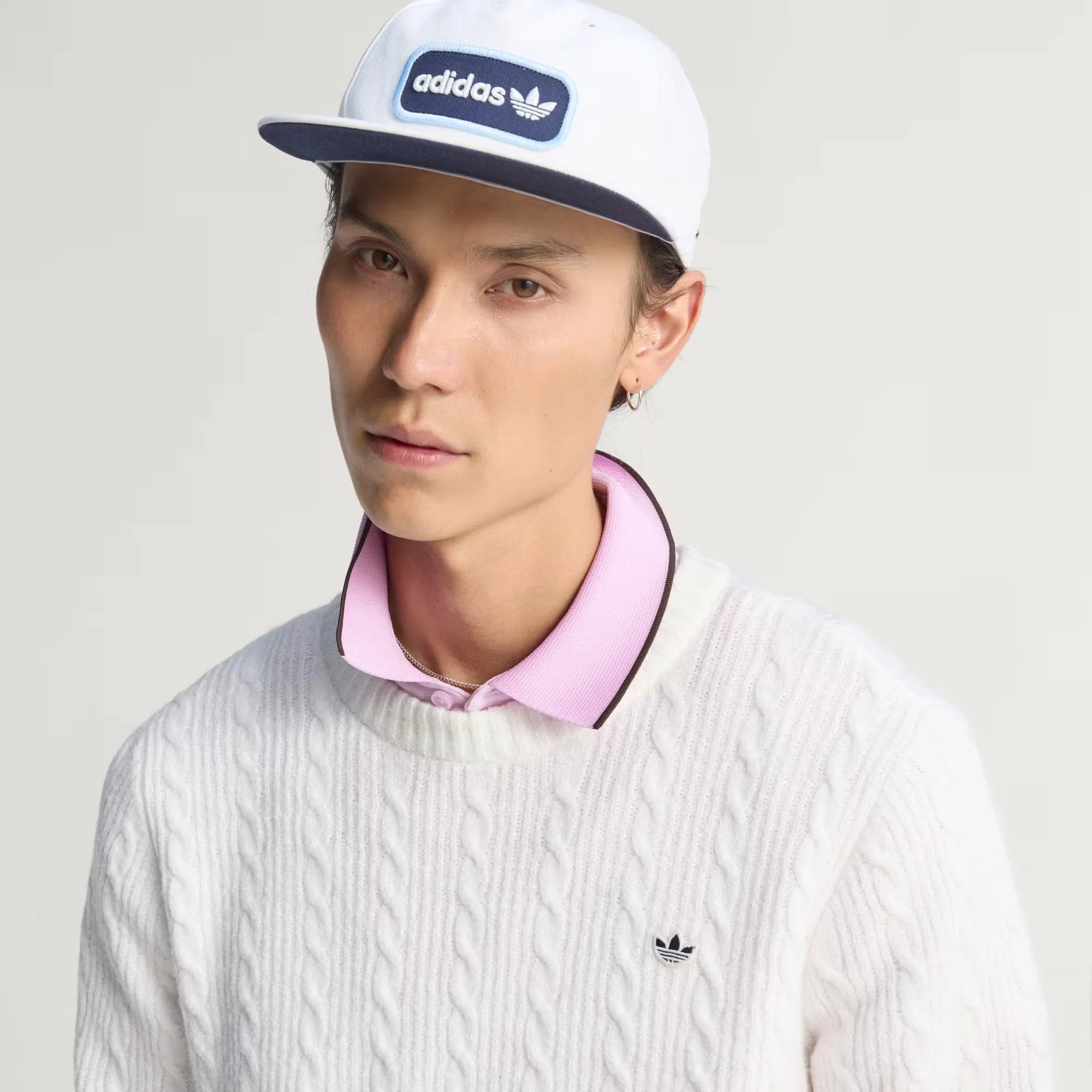 Adidas Originals Men Cableknit Sweatshirt