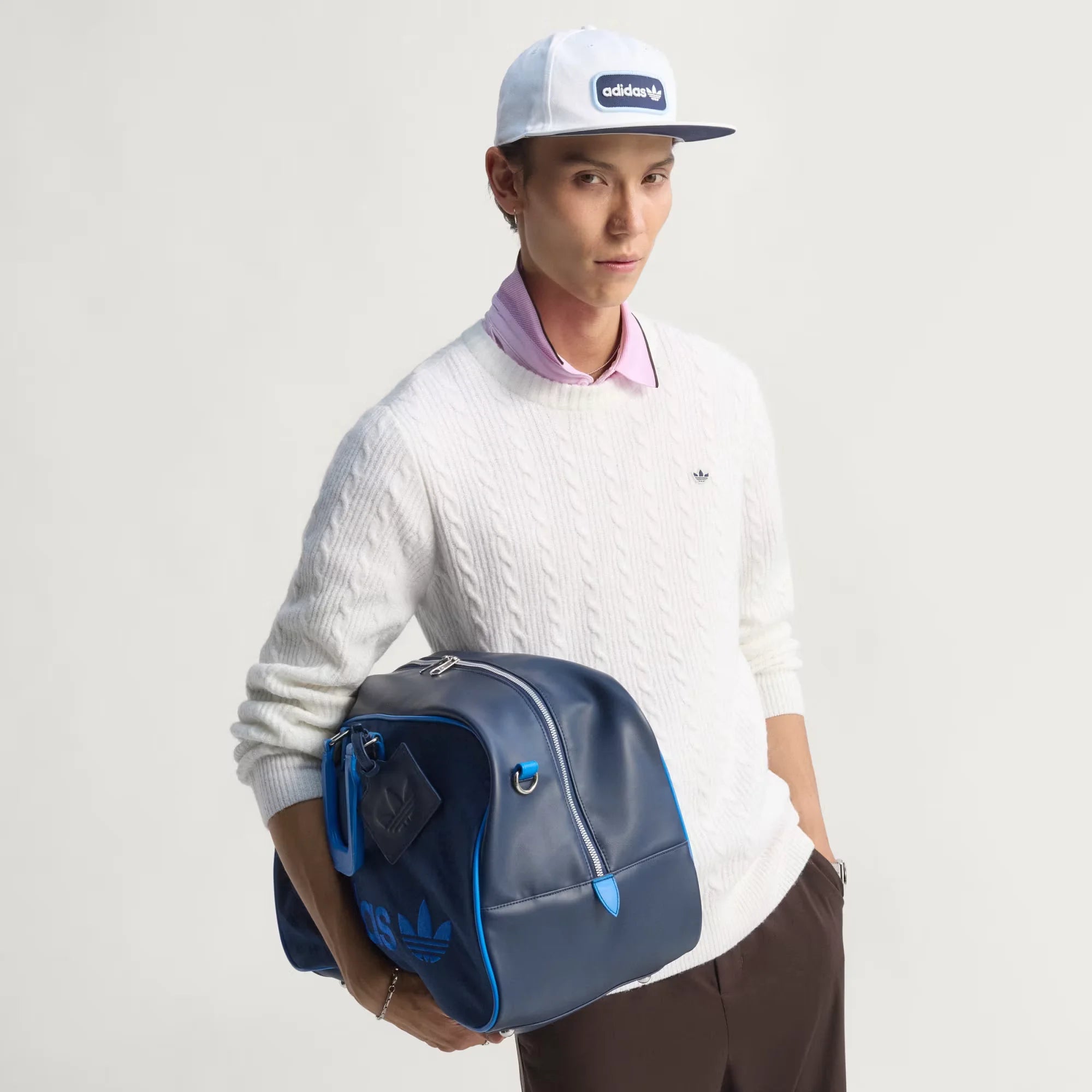 Adidas Originals Men Cableknit Sweatshirt