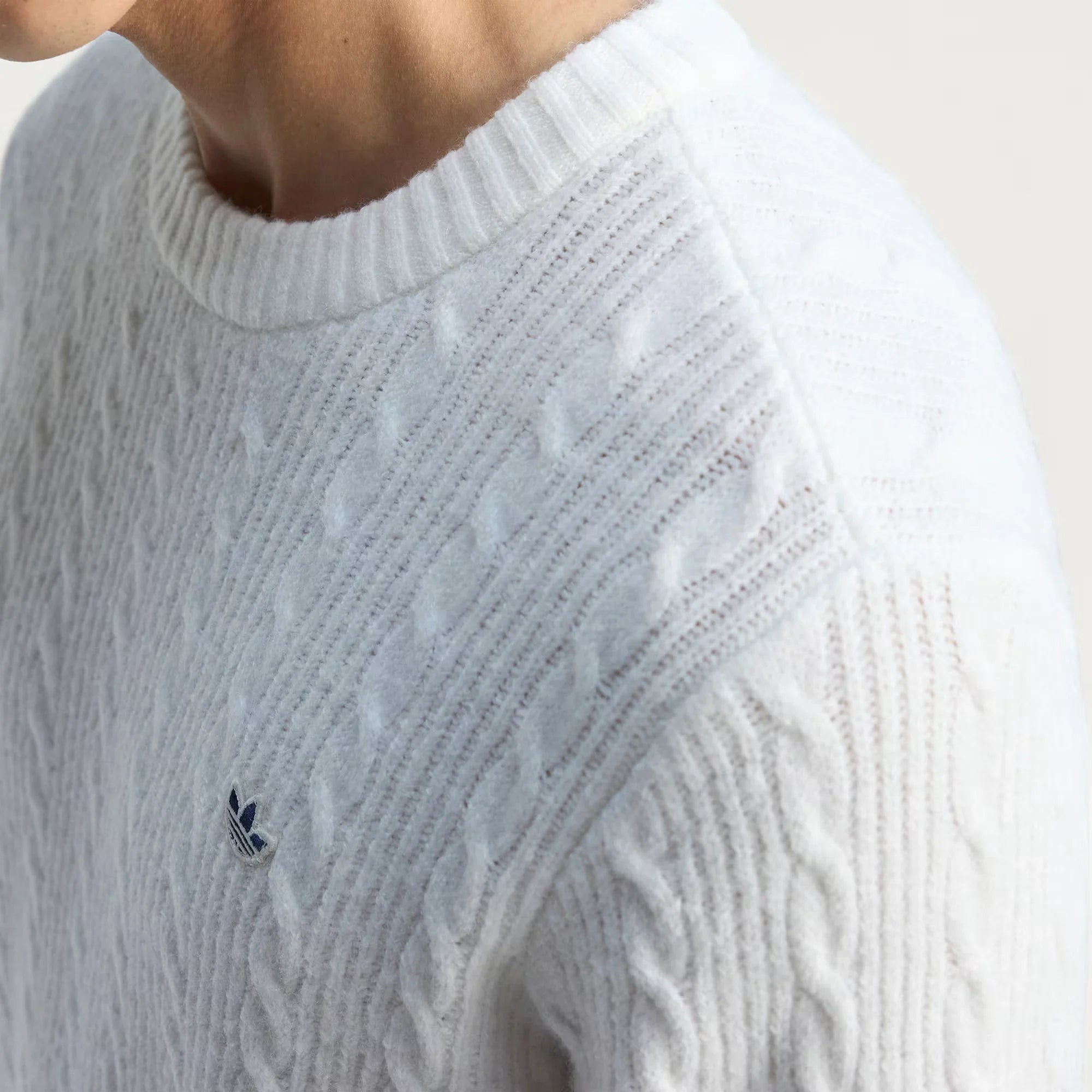 Adidas Originals Men Cableknit Sweatshirt
