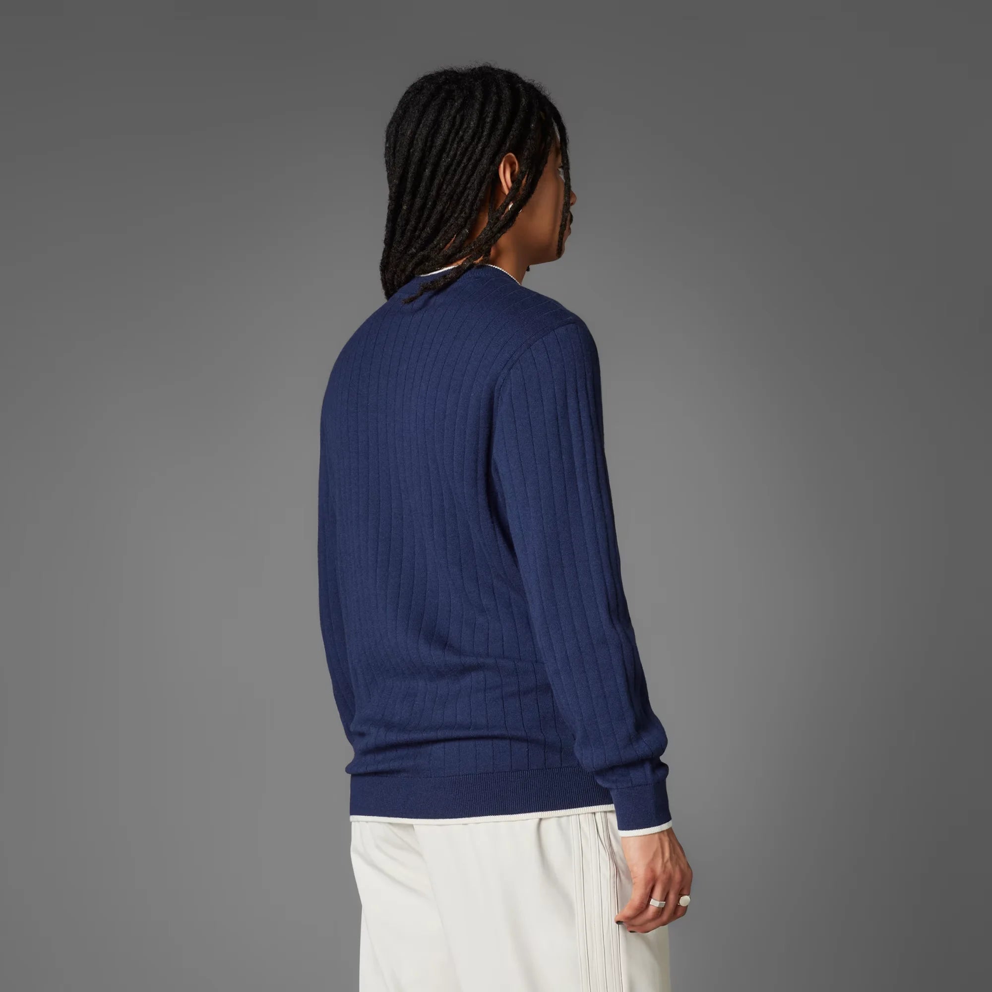 Adidas Originals Men Cashmere Knit Sweater