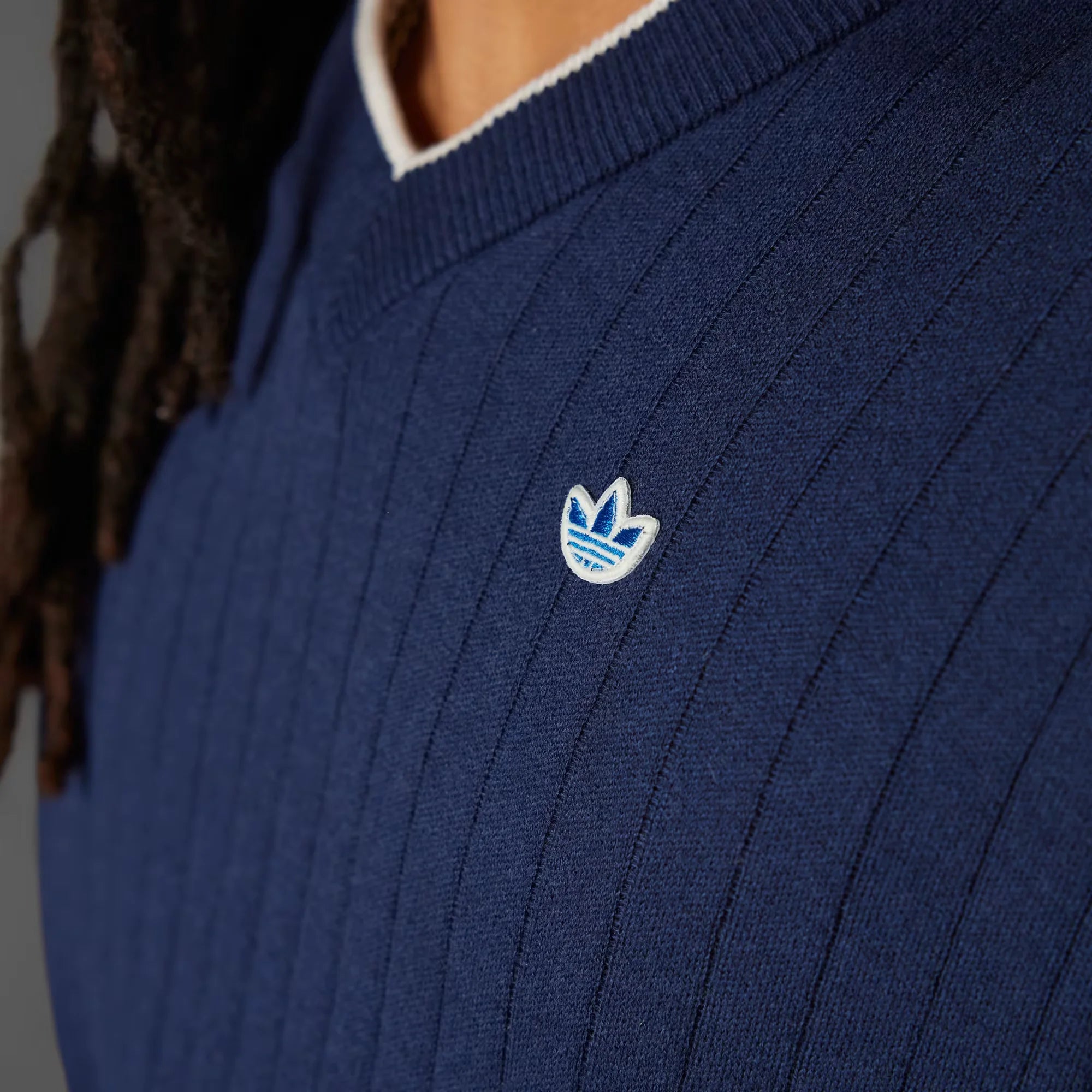Adidas Originals Men Cashmere Knit Sweater