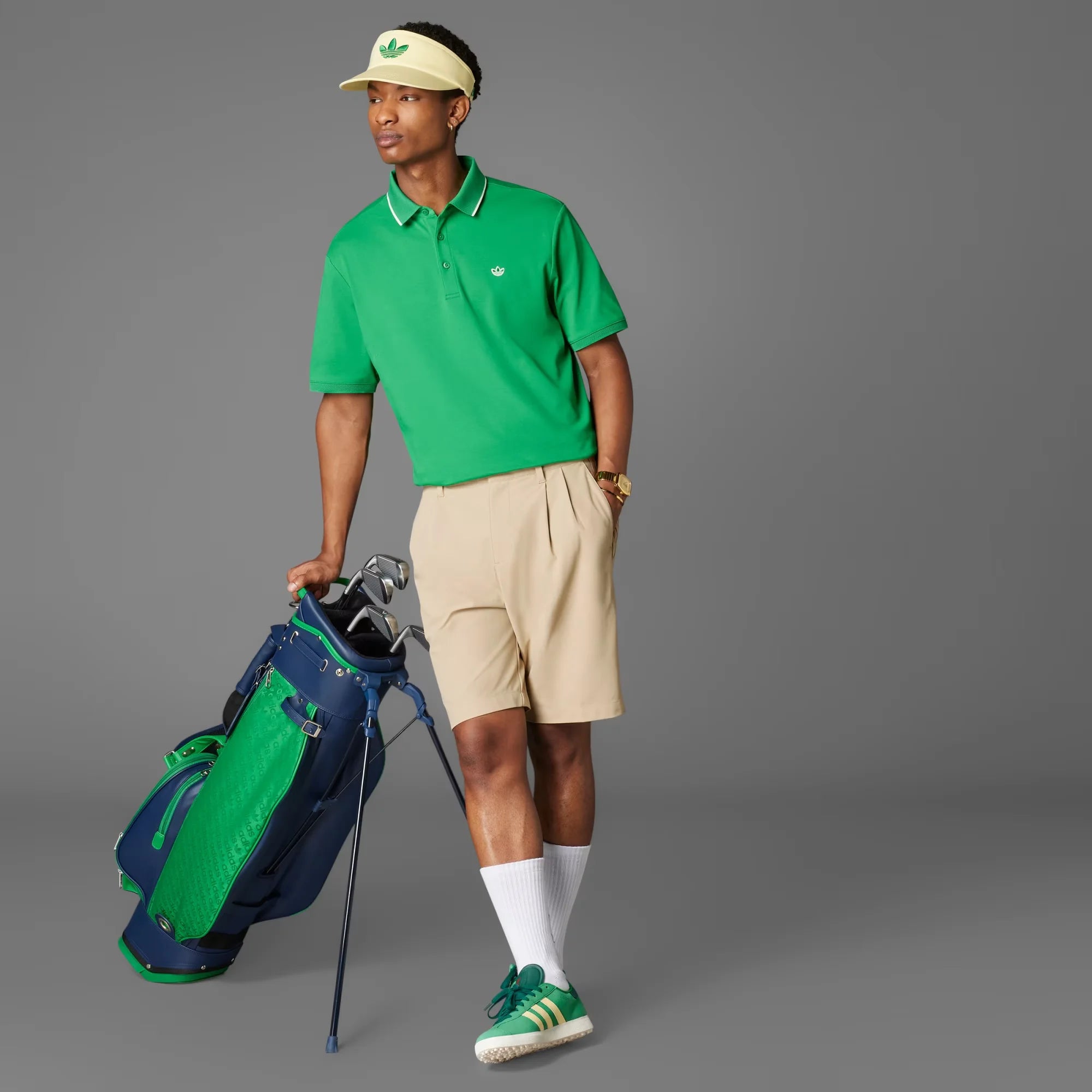 Adidas Originals Men Golf Tour High-Crown Visor