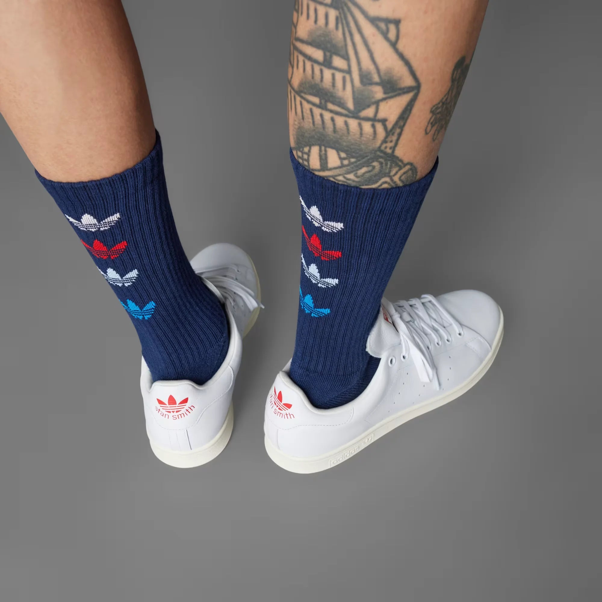 ADIDAS Originals Men Golf Trefoil Crew Socks