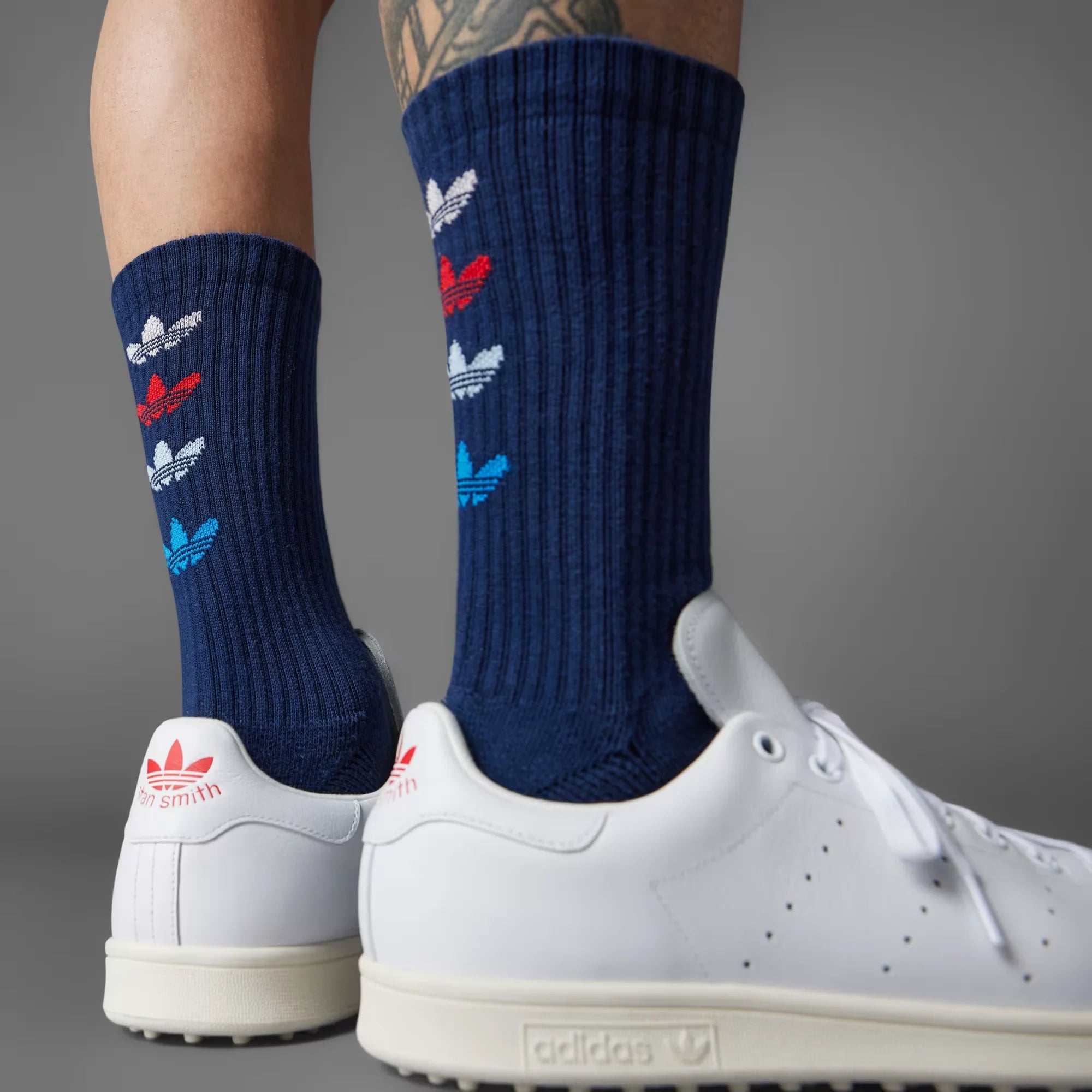 ADIDAS Originals Men Golf Trefoil Crew Socks