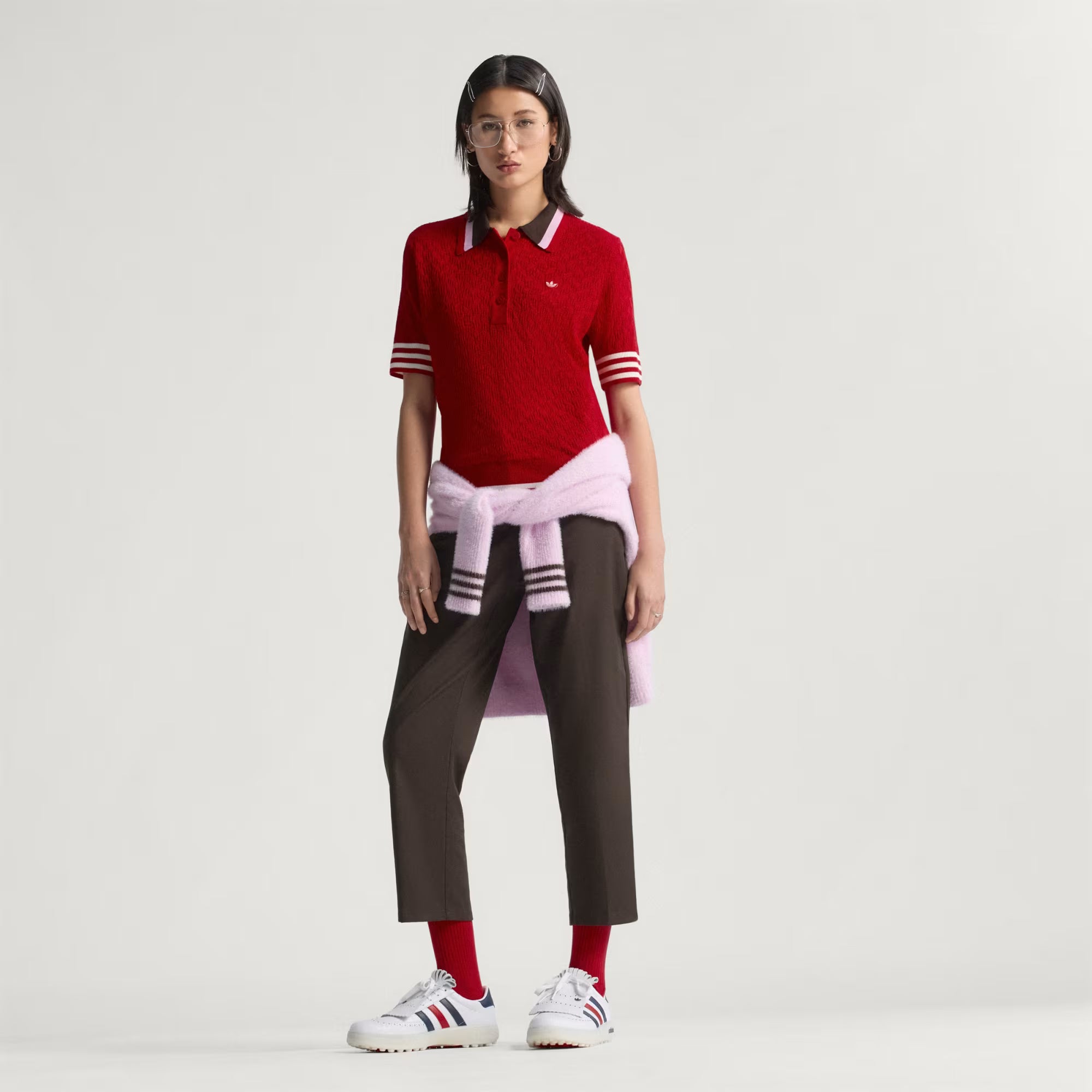 Adidas Women Originals Knit Polo