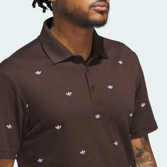 Adidas Men Originals Printed Trefoil Polo Shirt