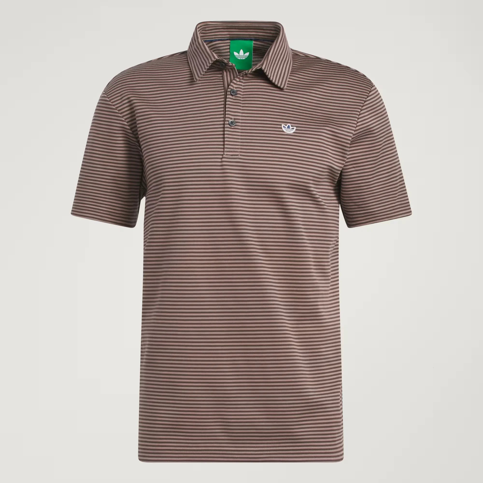 Adidas Men Originals Stripe Pique Polo