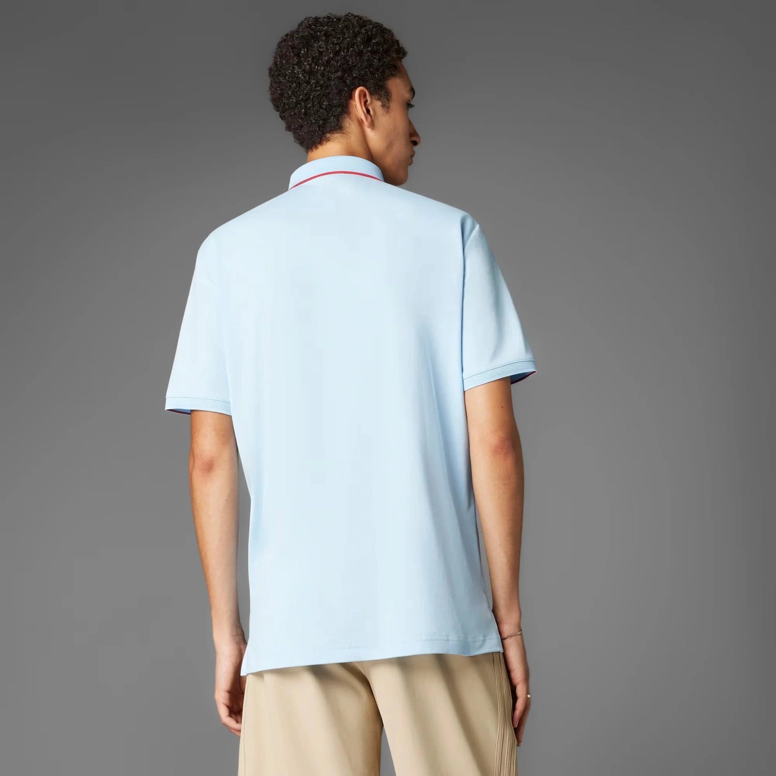 Adidas Originals Men Twistknit Trefoil Polo Shirt