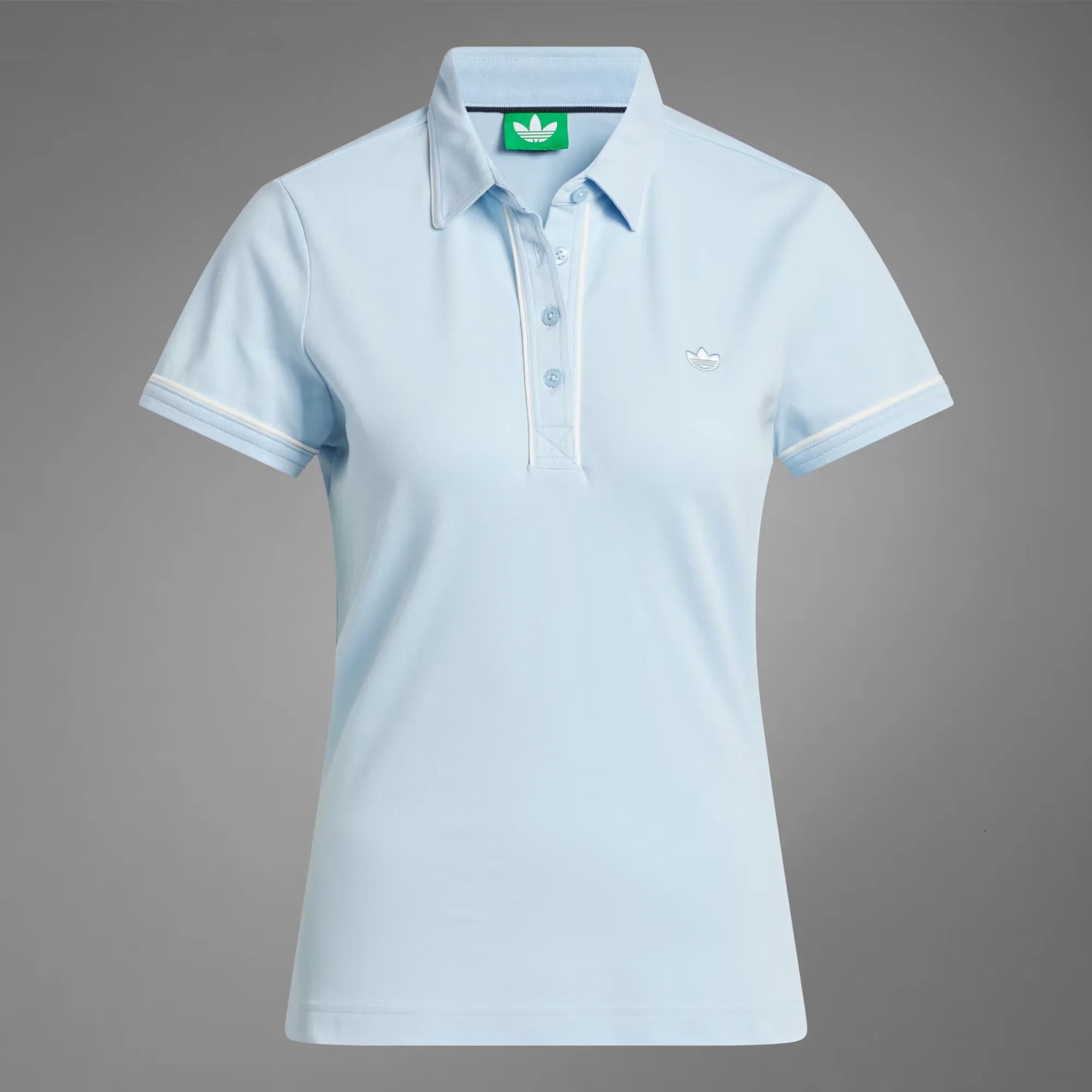 Adidas Originals Women Twistknit Trefoil Polo Shirt