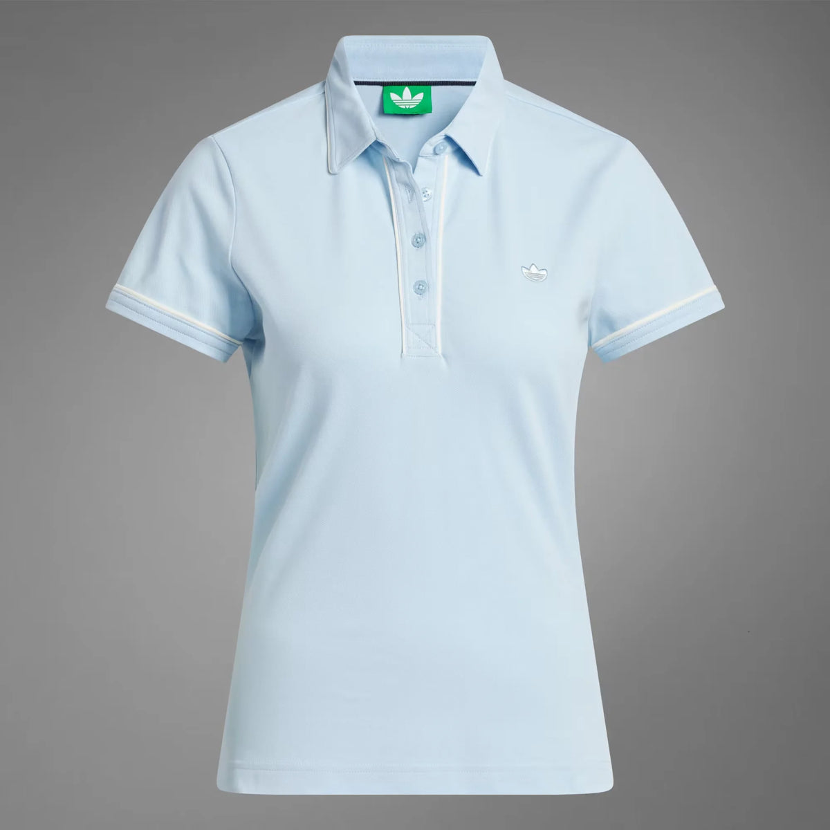 Adidas Originals Women Twistknit Trefoil Polo Shirt
