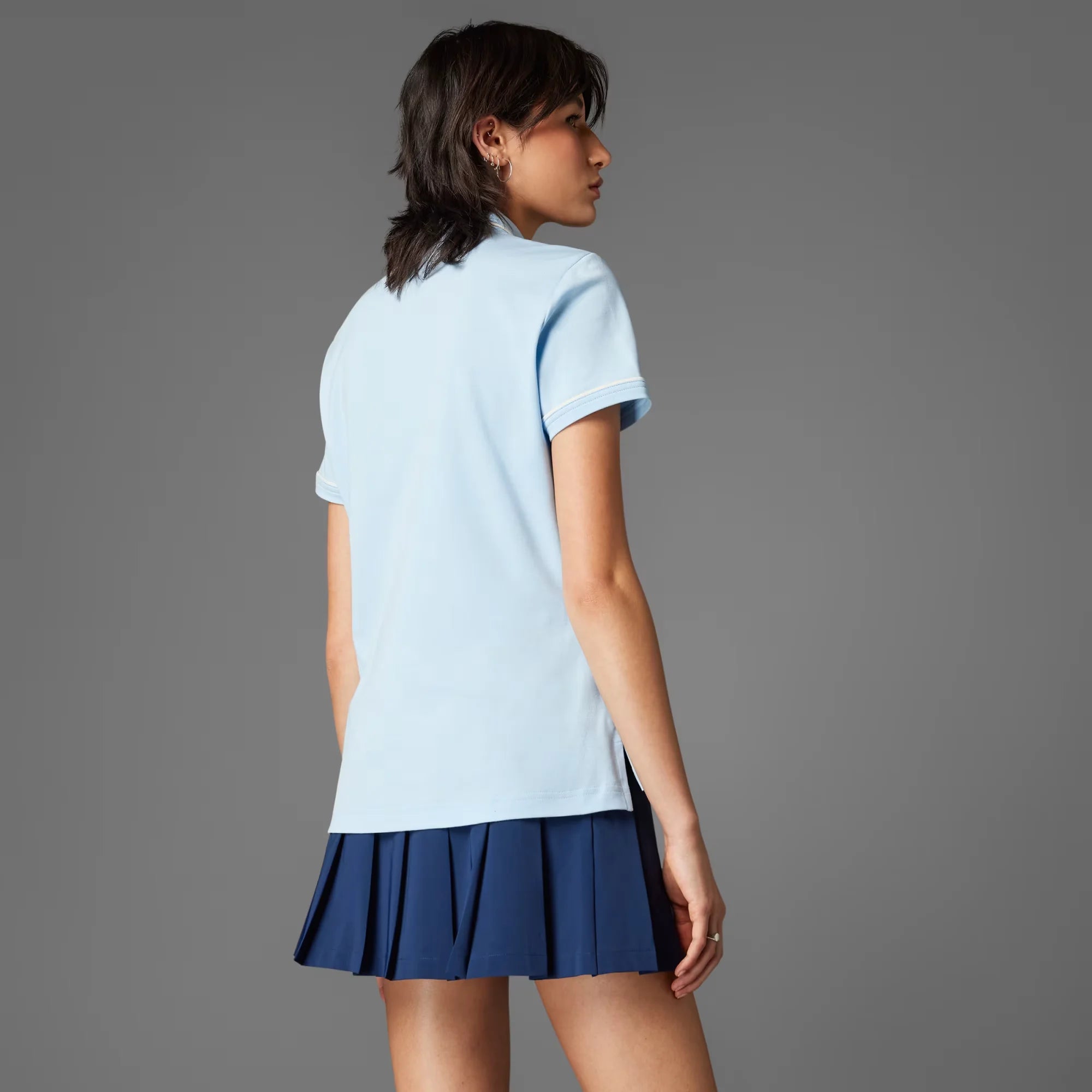 Adidas Originals Women Twistknit Trefoil Polo Shirt