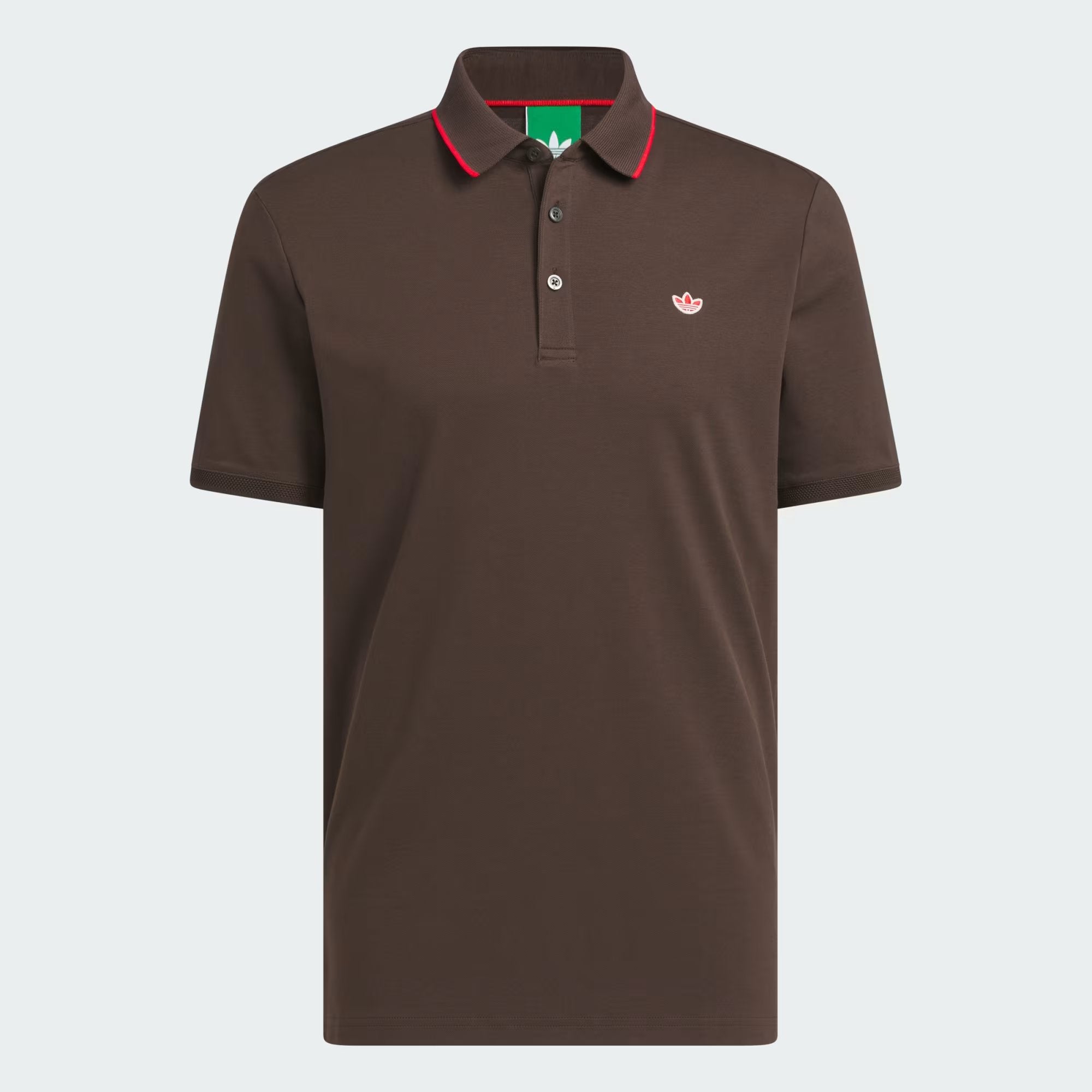 ADIDAS Originals Men Twistknit Trefoil Polo Shirt