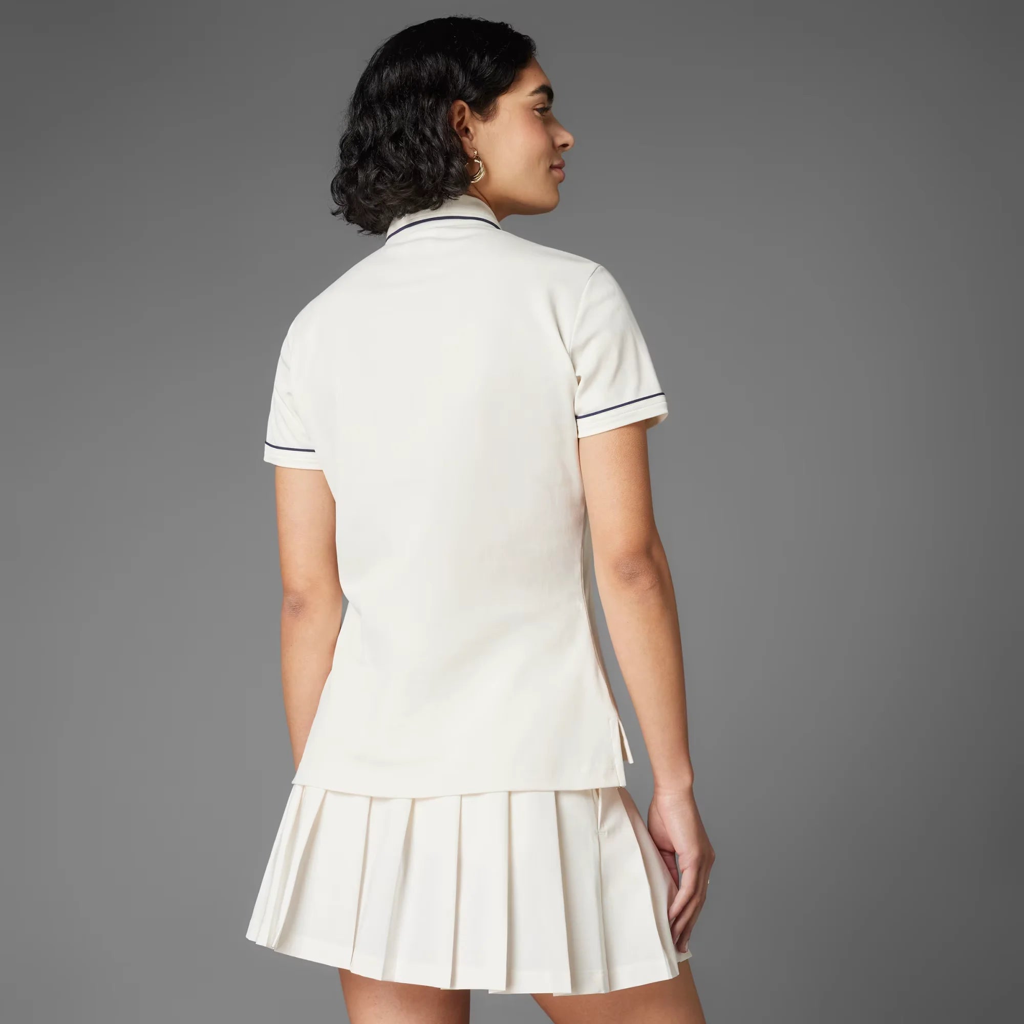 Adidas Originals Women Twistknit Trefoil Polo Shirt