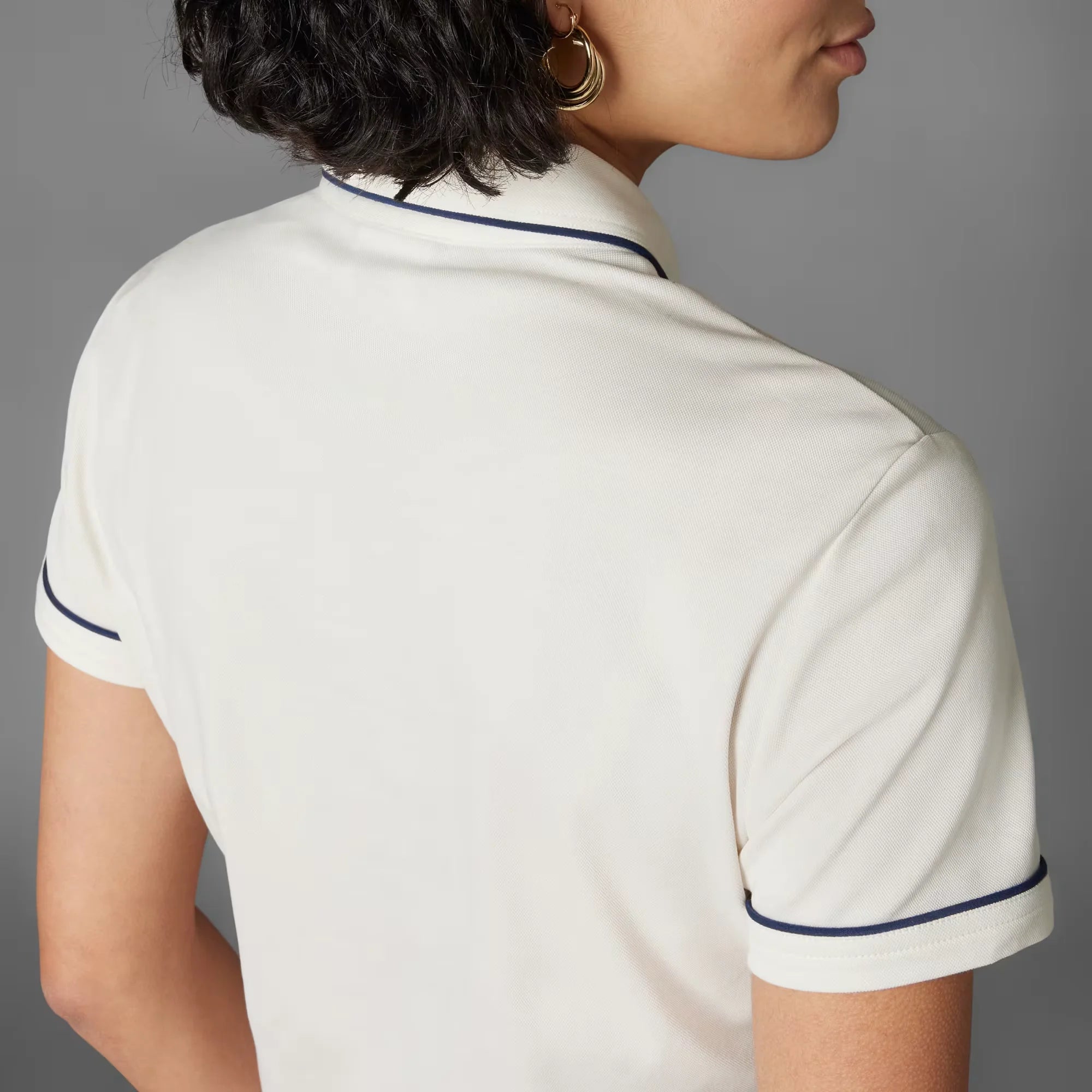 Adidas Originals Women Twistknit Trefoil Polo Shirt