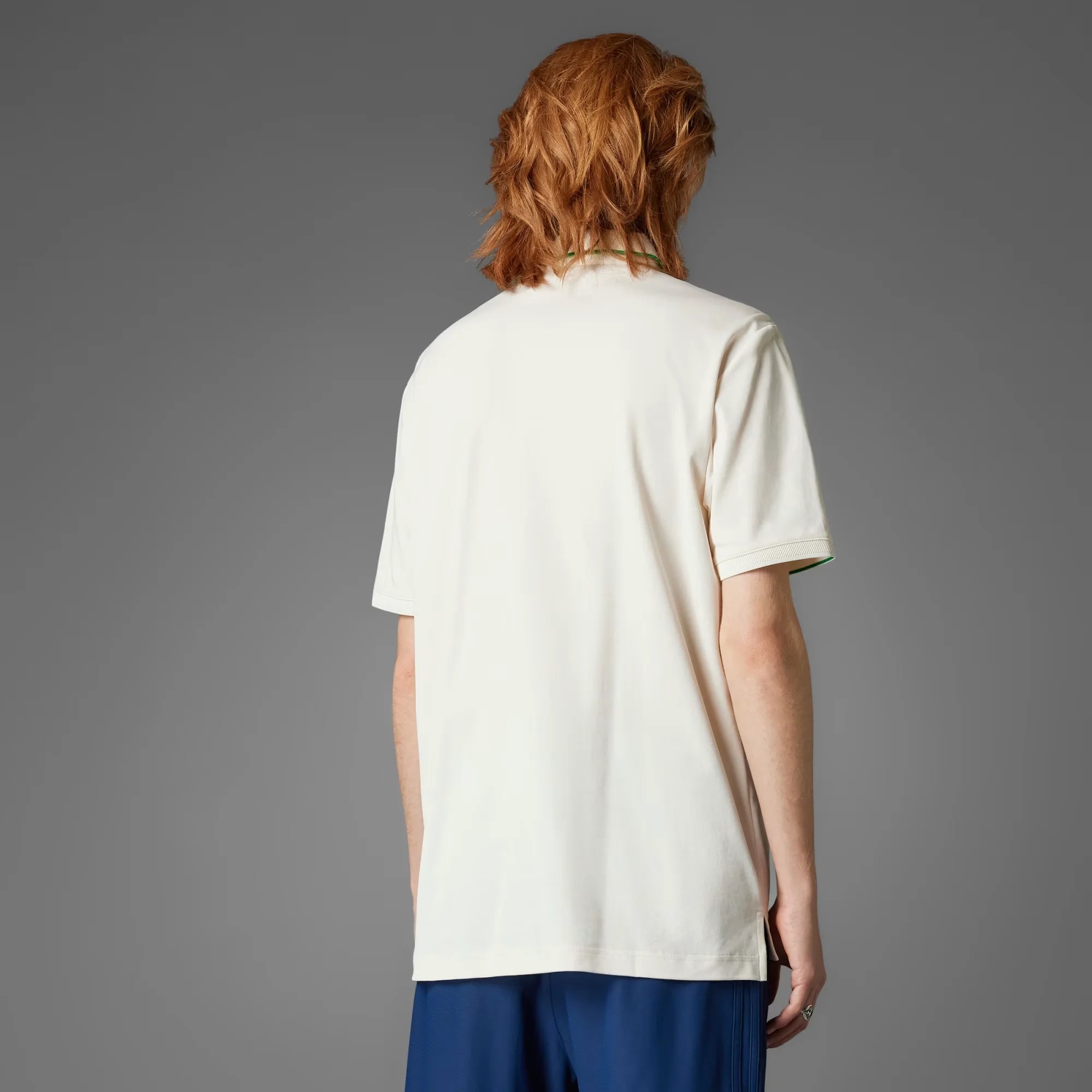 Adidas Originals Men Twistknit Trefoil Polo Shirt