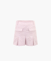 FAIRLIAR FW22 WOMEN OUTPOCKET CURROT SHORTS PINK