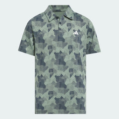 Adidas Junior Printed Scripted Polo Shirt Kids