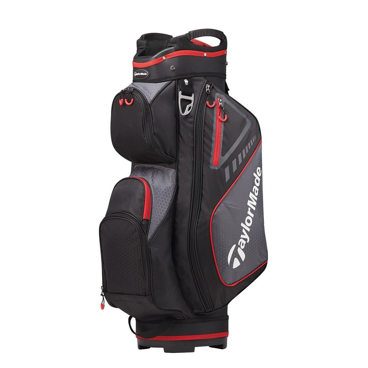 TAYLORMADE 19 SELECT PLUS CART BAG BLK/RD N6553201