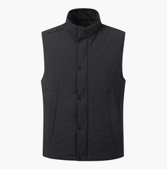 DESCENTE 23FW MEN'S THIN DOWN STRETCH SWING VEST Charcoal