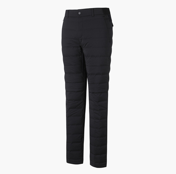 DESCENTE 23FW MEN'S QUILTING GOOSE DOWN PANTS Black