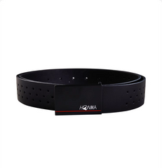 HONMA MEN PERFORANCE COW LEATHER BELT BLACK ONE SIZE