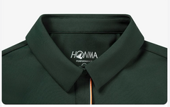 HONMA WOMEN PURE COLOR LONG SLEEVE POLO