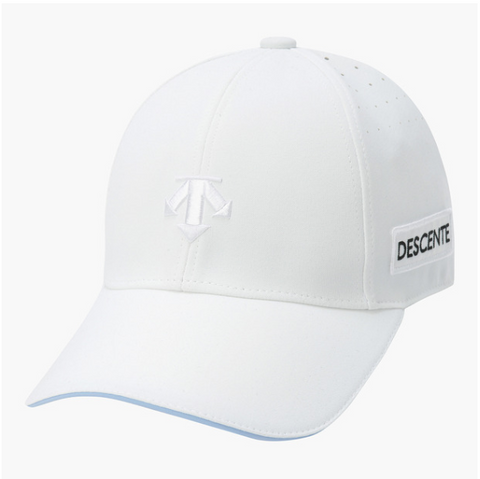 DESCENTE GOLF MEN'S PERFORATED EMBROIDERED CAP
