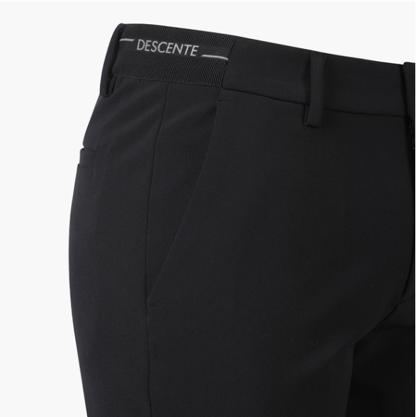 DESCENTE GOLF MEN'S LOGO POINT SLIM FIT PANTS