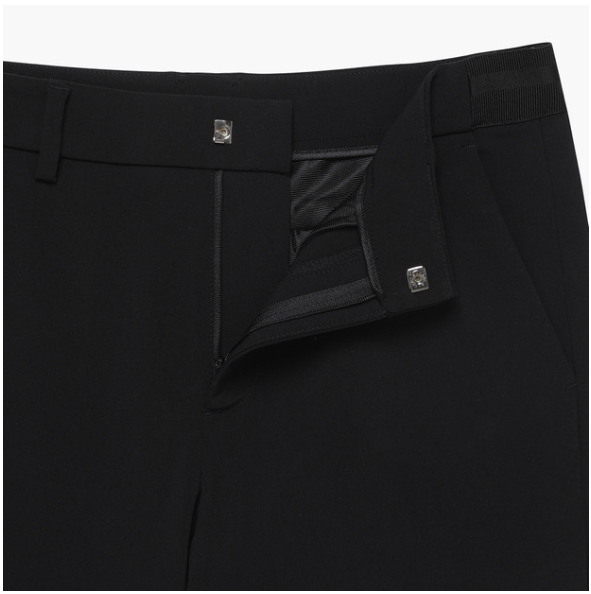 DESCENTE GOLF MEN'S LOGO POINT SLIM FIT PANTS