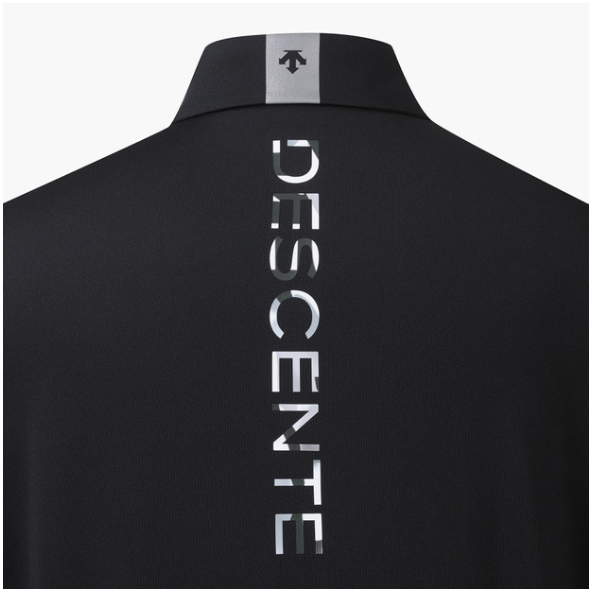 DESCENTE GOLF MEN'S ONE POINT COLLAR LONG SLEEVE T-SHIRT